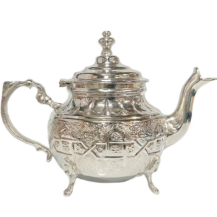 Marokkaanse Theepot Berrad met Poten 0,9 Liter