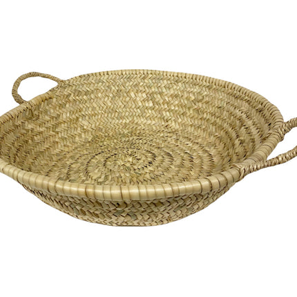 Marokkaanse gevlochten broodmand Ø 40 cm
