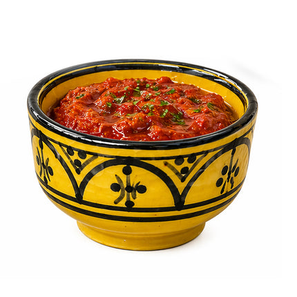 Handgemaakte Marokkaanse mini schaaltjes – Ø 7 cm – Set van Kleurrijke Mini Kommetjes