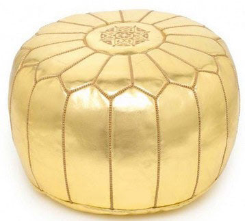 Marokkaanse Poef Goud
