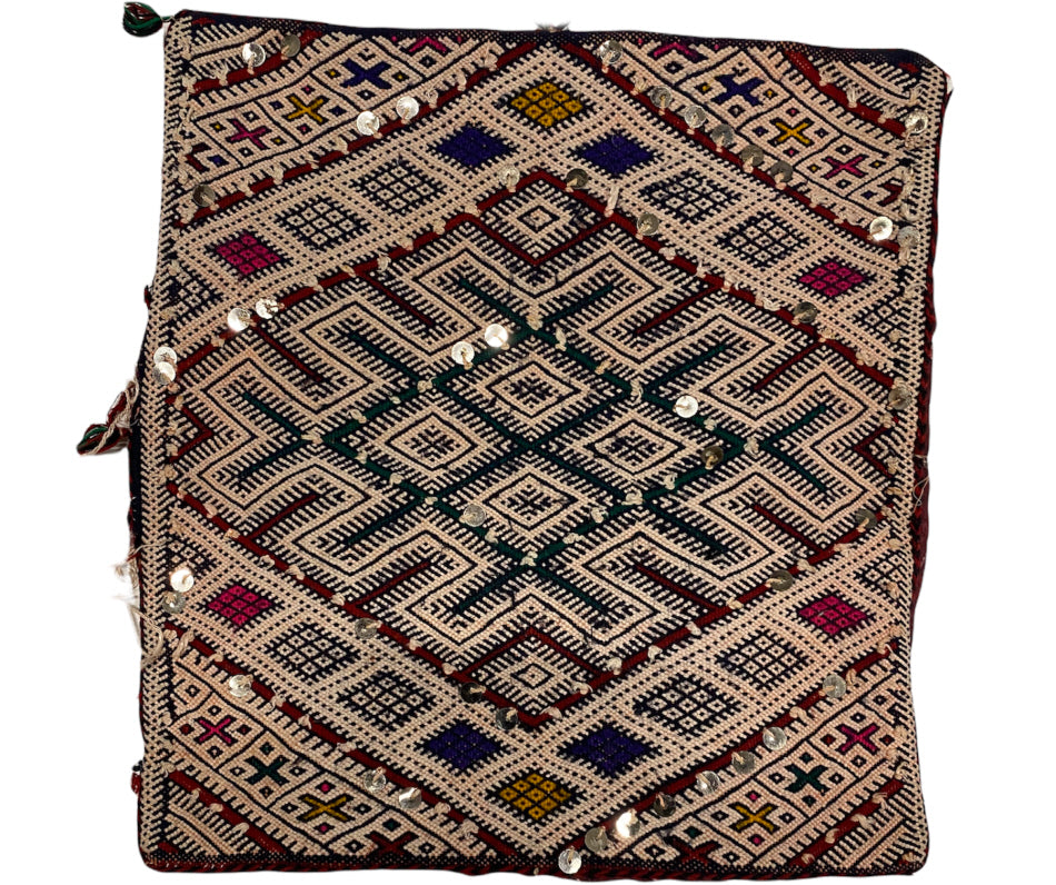 Housse de coussin kilim Amazigh vintage