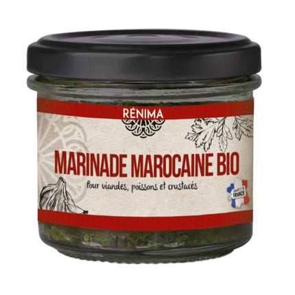 Biologische Marokkaanse Marinade chermoula voor vlees en vis