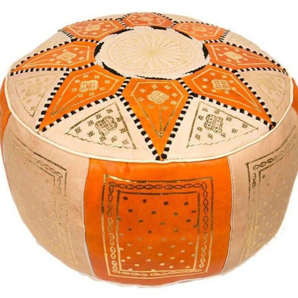 Marokkaanse Poef Oranje