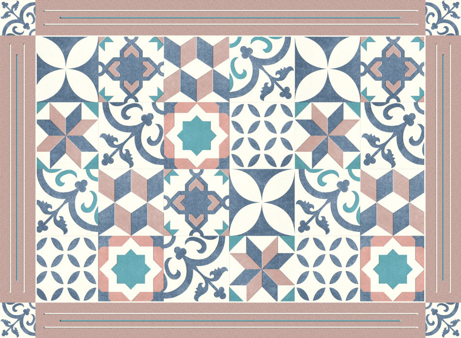 Tapis de table vinyle Mosaïque Marocaine