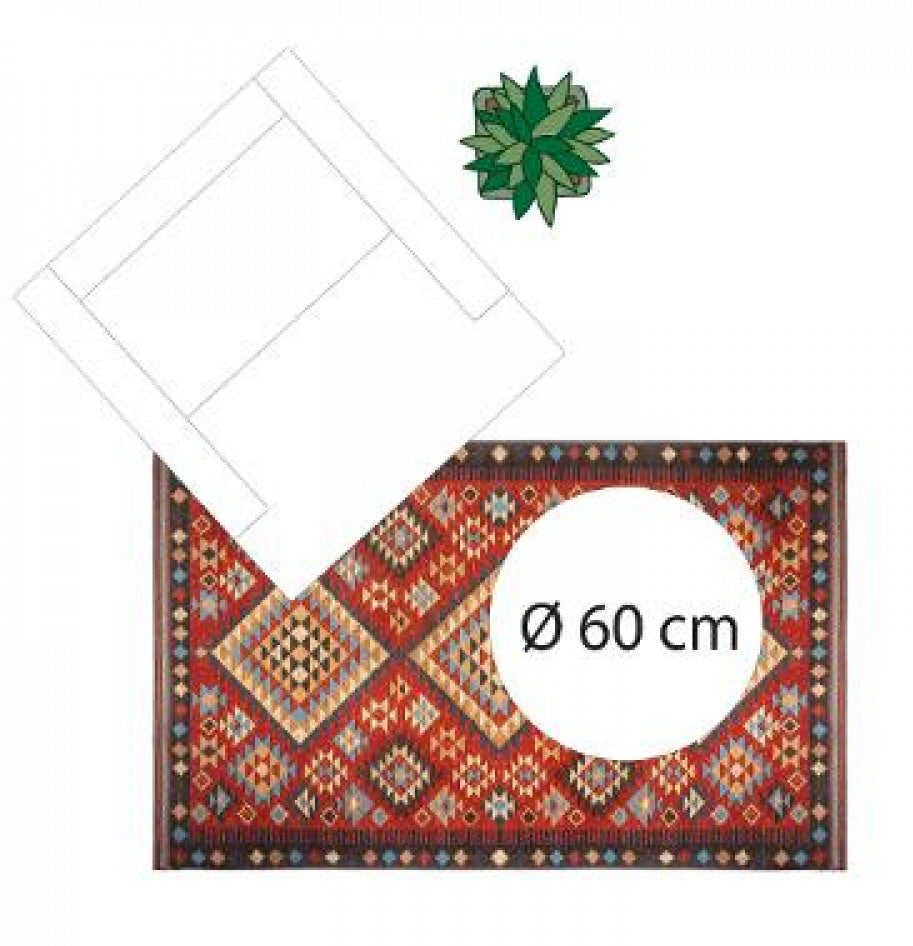 Marokkanischer Kelim-Teppich