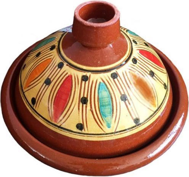 Marokkaanse Originele Tajine Aardewerk Ø 25 Cm