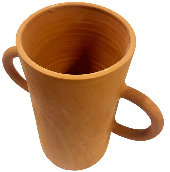 Marokkaanse Terracotta vaas oor