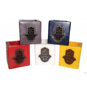 Marrakech fatima hand waxinelichthouder