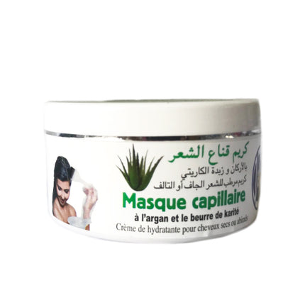 Haarmasker met aloe  vera, arganolie en Shea Butter