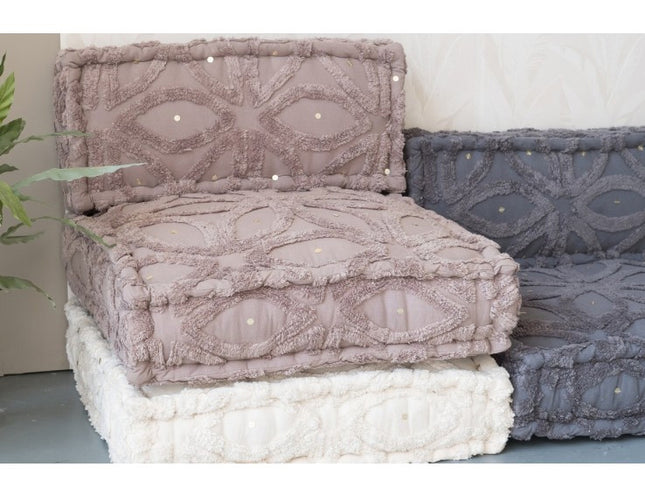 Poef Matras Eternity Grey