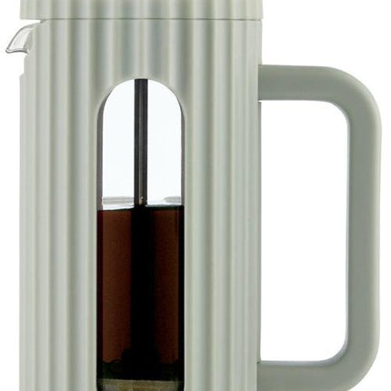 Klausberg Koffie-/Thee Zetter met Piston - 350 ml - Olijfgroen
