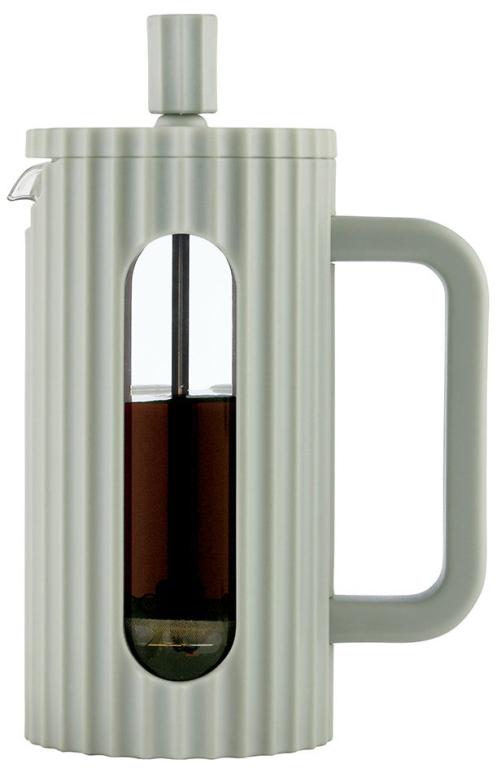 Klausberg cafetière 350 ml – koffie- en theezetter met piston, olijfgroen – foto 8