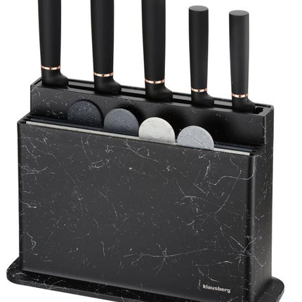 Klausberg 10-delige Messenset met Snijplanken