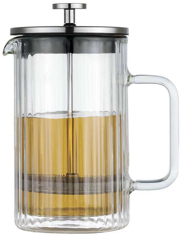 Klausberg KB7757 French Press Coffee / Tea Maker - Glass - 0.6 L