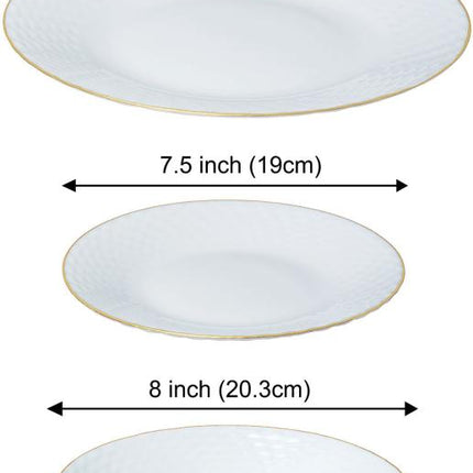 Kinghoff Serviesset – Luxe en Functionaliteit met Gouden Accenten