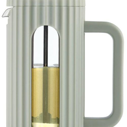 Klausberg Koffie-/Thee Zetter met Piston - 350 ml - Olijfgroen