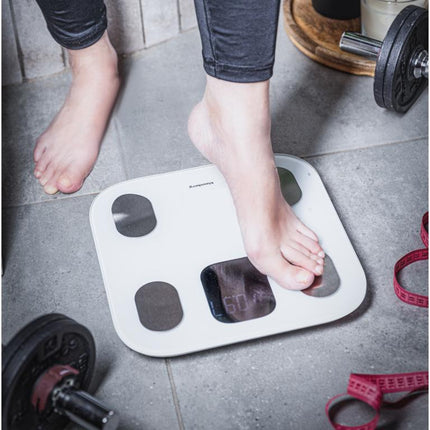 Klausberg Slimme Bluetooth Weegschaal met Lichaamsanalyse en Kleurendisplay