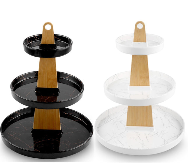 Marmerlook etagère – melamine