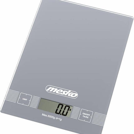 Mesko MS 3145 - Keukenweegschaal - digitaal - zilver
