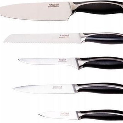 Kinghoff - messenset - 6 delig - met ABS handvaten