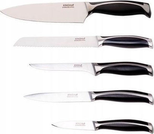 Kinghoff - messenset - 6 delig - met ABS handvaten