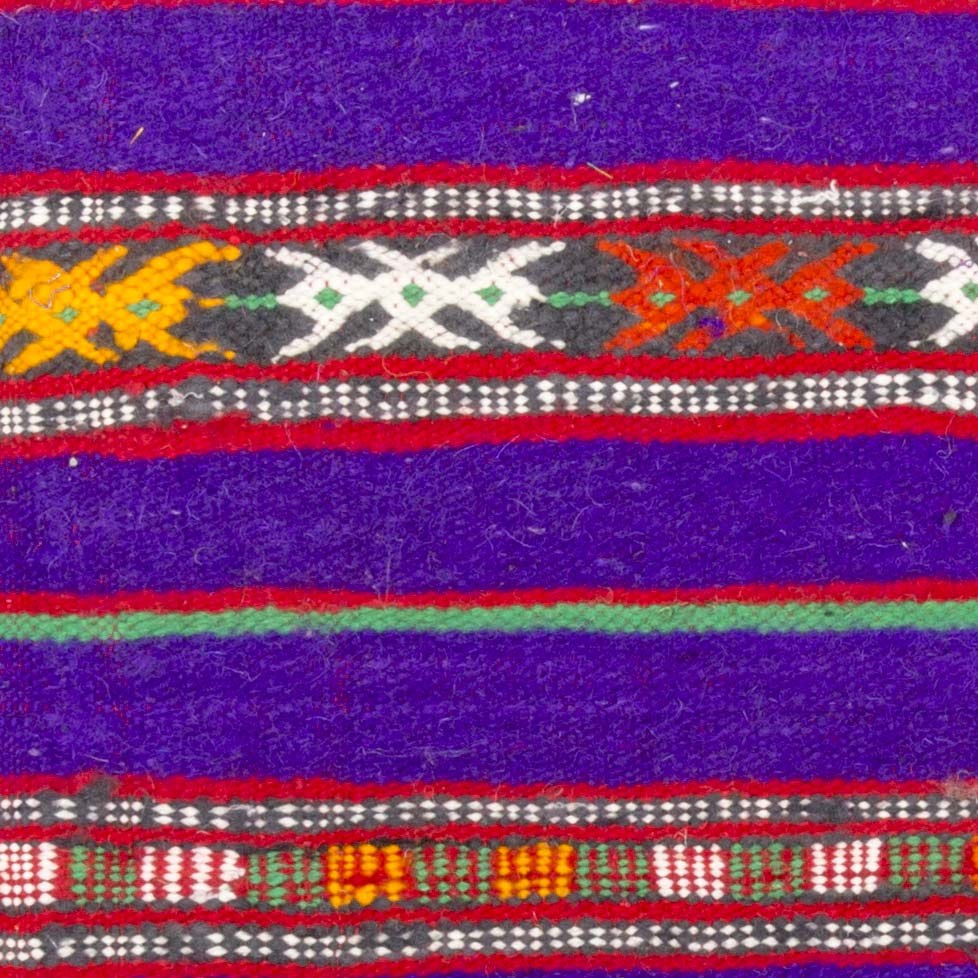 Kelim kleed paars / oranje 150 x 90 cm