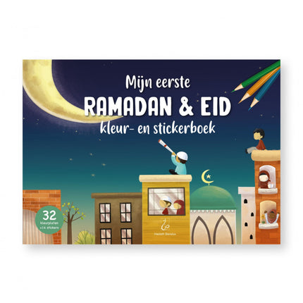 Mijn eerste Ramadan Eid kleur en stickerboek