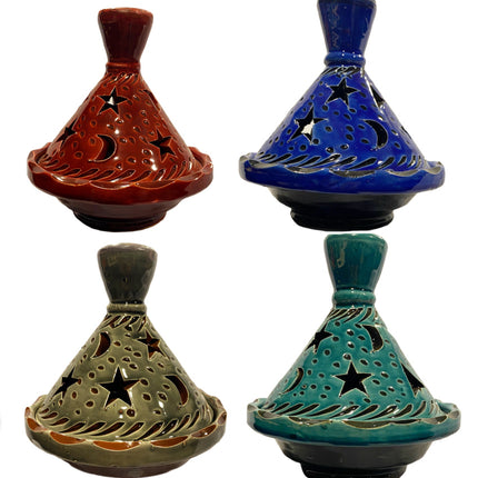 Tajine Maan en sterren waxinelichthouder