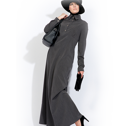 Abaya Dim Grey