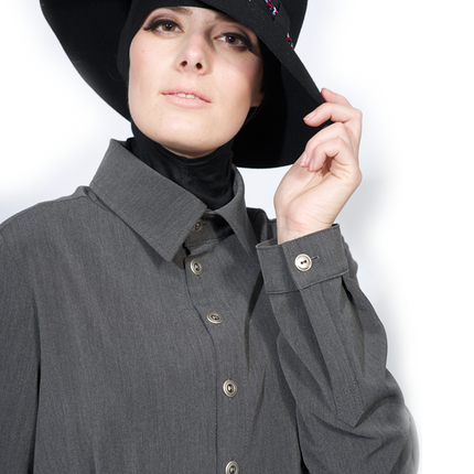 Abaya Dim Grey