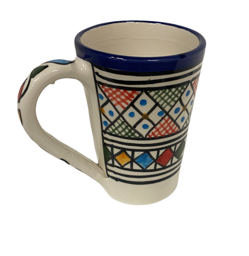 Mug marocain en céramique avec anse