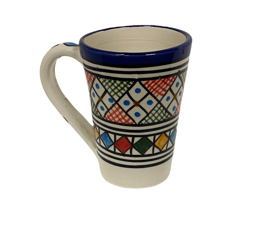 Mug marocain en céramique avec anse