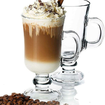 Irish Coffee Glazen met Handvat - 2 Stuks