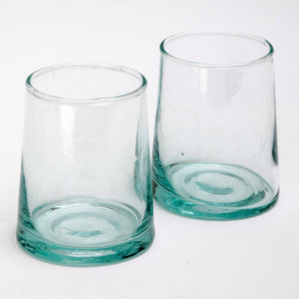 Mondgeblazen glas 9 cm