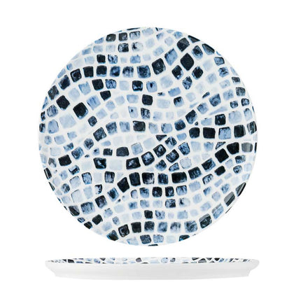 Porselein Mosaic bord D19cm