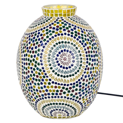 Mozaïek tafellamp - 25 cm