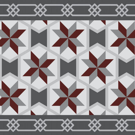 Mozaïek vinyl tafelmat roma