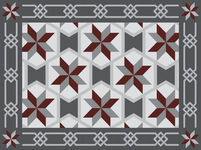 Mozaïek vinyl tafelmat roma