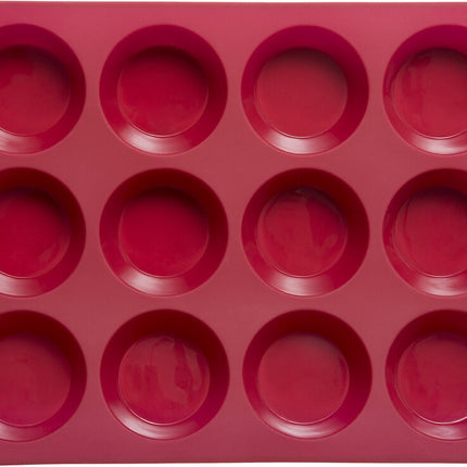 Muffin bakvorm siliconen 33 x 23,1 x 3,6cm | 12 Vormen