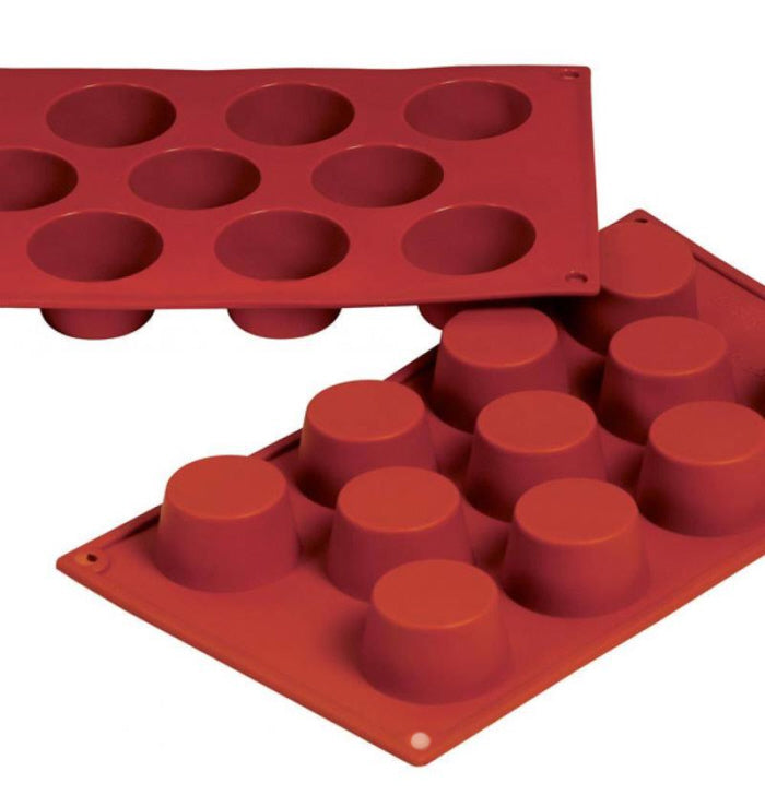 Moule à muffins en silicone 50 ml