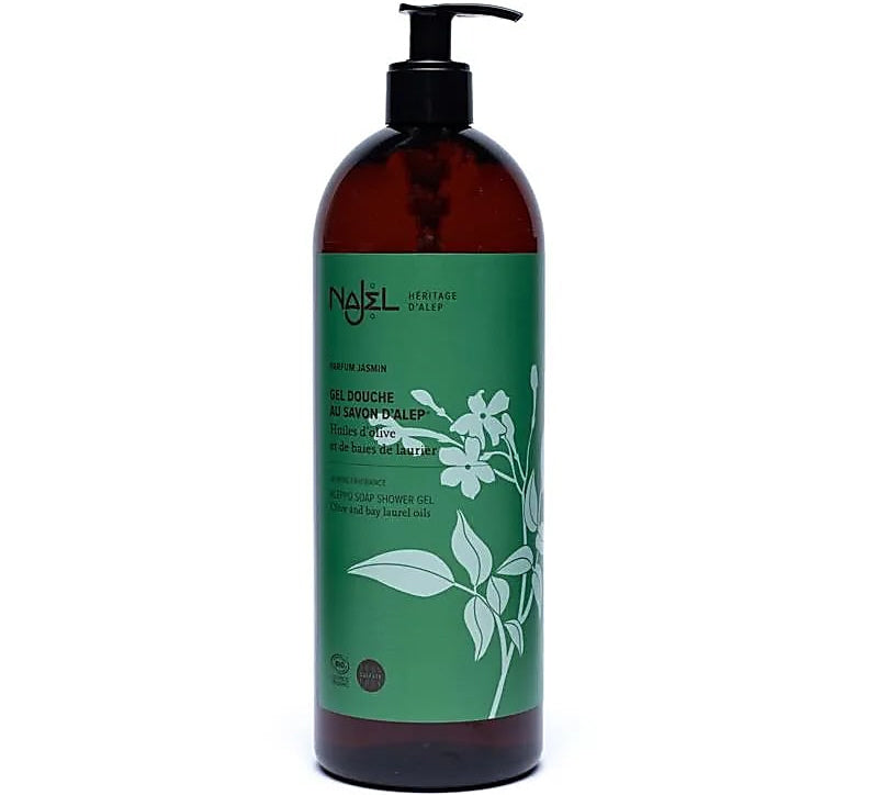Najel Aleppo shower gel jasmine scent organic 1000ml