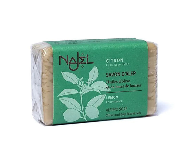 Najel Aleppo soap lemon essential oil
