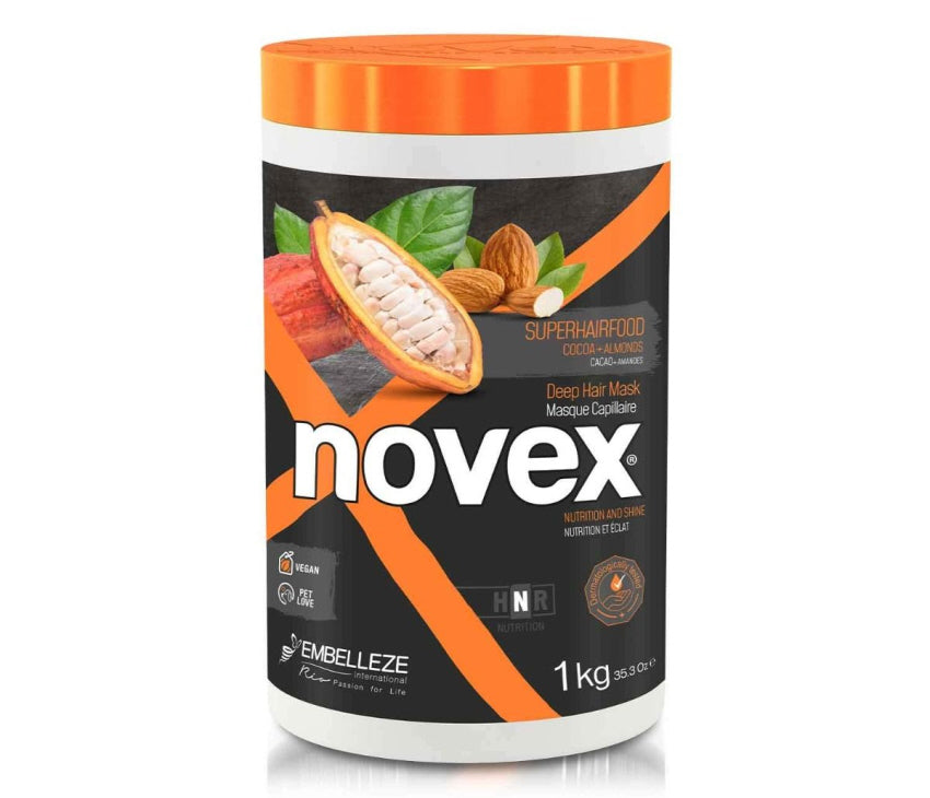 Masque Novex SuperHairFood Cacao & Amandes 1000g