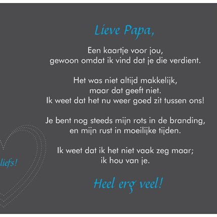Lieve Papa