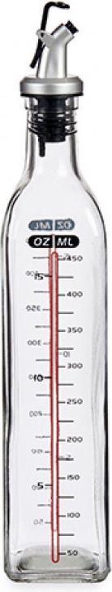 Olijfolie fles met schenktuit - 500ml - Glazen Oliefles