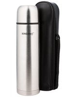 Kinghoff 4051 - Thermosfles 0,33L - RVS - Grijs
