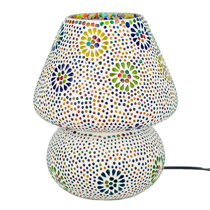 Oosterese mozaïek Tafellamp |Paddestoelvorm 30 cm