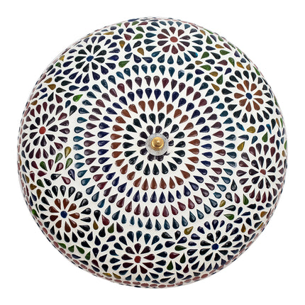 Oosterse mozaïek plafondlamp 26 cm