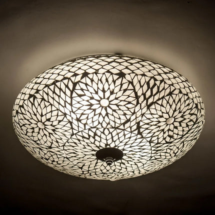 Oosterse mozaïek plafonnière Ø 38 cm