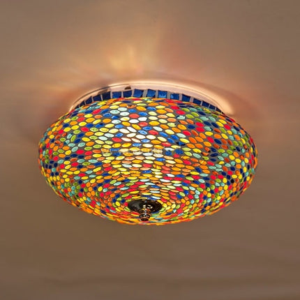 oosterse mozaïek plafonniere -  multi colour